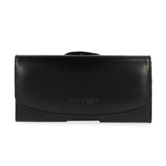 Telone Viva Universal Size (12x5.5cm) Eco Leather Belt Case Black hind ja info | Telone Mobiiltelefonid ja aksessuaarid | kaup24.ee