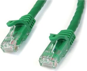 Сетевой кабель STARTECH 1m Green Snagless Cat6 UTP цена и информация | Кабели и провода | kaup24.ee