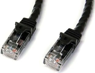 Сетевой кабель STARTECH 2 m Black Snagless Cat6 UTP цена и информация | Кабели и провода | kaup24.ee
