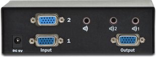 VGA splitter DIGITUS DS-44100-1 цена и информация | Адаптеры и USB-hub | kaup24.ee