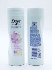 Dove Nourishing Secrets Glowing Ritual ihupiim 250 ml hind ja info | Kehakreemid, kehaspreid | kaup24.ee