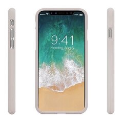 Супер тонкий чехол-крышка с матовой поверхностью Mercury для Apple iPhone 11 Pro (5.8"), бежевый цена и информация | Чехлы для телефонов | kaup24.ee