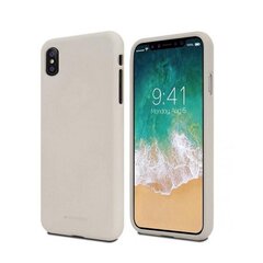 Супер тонкий чехол-крышка с матовой поверхностью Mercury для Apple iPhone 11 Pro (5.8"), бежевый цена и информация | Чехлы для телефонов | kaup24.ee