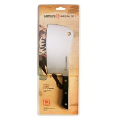 Samura HARAKIRI Universal Kitchen Cleaver 7.1/180mm 59 HRC with Black handle цена и информация | Ножи и аксессуары для них | kaup24.ee