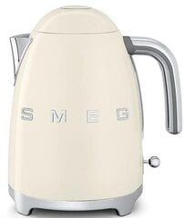 Veekeetja Smeg KLF03CREU 1,7l 2400W, kreem hind ja info | Veekeetjad | kaup24.ee