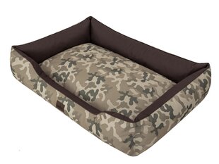 Hobbydog двусторонний лежак Double Moro/Brown, XL, 84x65 см цена и информация | Лежаки, домики | kaup24.ee