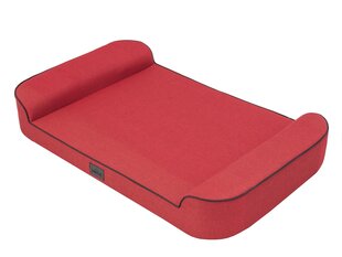 Hobbydog лежак Elegant Red, L, 81x50 см цена и информация | Лежаки, домики | kaup24.ee