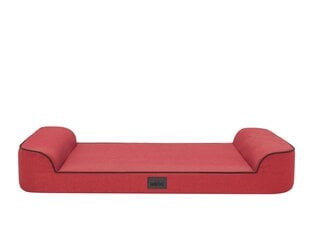 Hobbydog лежак Elegant Red, XL, 100x64 см цена и информация | Лежаки, домики | kaup24.ee