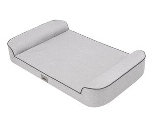 Hobbydog лежак Elegant Light Grey, XXL, 120x80 см цена и информация | Лежаки, домики | kaup24.ee