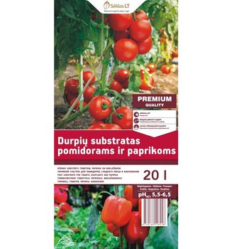 Turbasubstraat tomatitele, paprikale, baklažaanidele hind ja info | Muld, turvas, kompost | kaup24.ee
