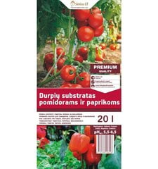Turbasubstraat tomatitele, paprikale, baklažaanidele hind ja info | Agrofirma "Sėklos" Aiakaubad | kaup24.ee