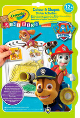 CRAYOLA Paw Patrol Värvimisraamat kleepsudega цена и информация | Книжки - раскраски | kaup24.ee