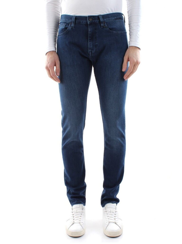 Meeste teksad Calvin Klein 8719115808891, sinine hind ja info | Meeste teksad | kaup24.ee