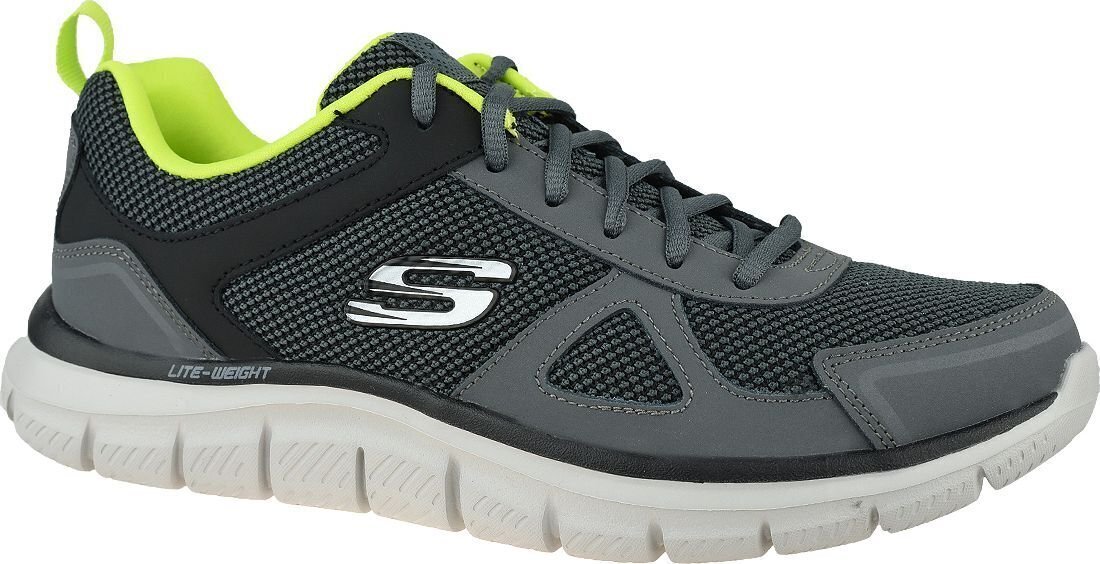 Meeste tossud Skechers Track-Bucolo M 52630 Cclm, 57394 hind ja info | Spordi- ja vabaajajalatsid meestele | kaup24.ee