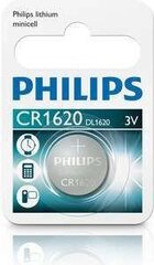 Литиевый аккумулятор Philips CR1620/00B цена и информация | Батарейки | kaup24.ee