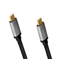 Logilink CUA0106 USB 2.0 Type-C cable USB 2.0 Type-C, This cable is ideal for connecting your external USB-C devices to your PC  цена и информация | Кабели и провода | kaup24.ee