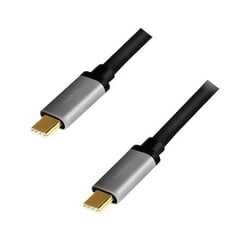 Logilink CUA0106 USB 2.0 Type-C cable USB 2.0 Type-C, This cable is ideal for connecting your external USB-C devices to your PC  цена и информация | Кабели и провода | kaup24.ee