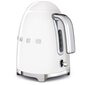 Veekeetja Smeg KLF03WHEU 1,7l 2400W, valge hind ja info | Veekeetjad | kaup24.ee