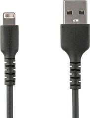 STARTECH 2m USB to Lightning Cable black hind ja info | Mobiiltelefonide kaablid | kaup24.ee
