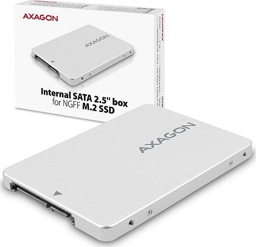 Axagon RSS-M2SD M.2 SATA adapter hind ja info | Komponentide tarvikud | kaup24.ee