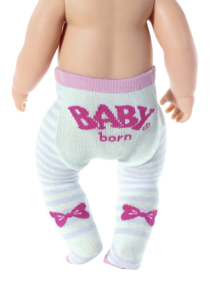 Sukkpüksid nukule Zapf Baby Born 2 tk, 43cm hind ja info | Tüdrukute mänguasjad | kaup24.ee