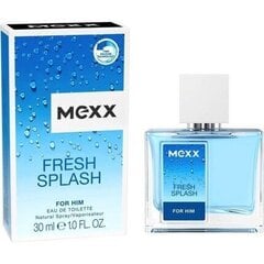 Mexx Fresh Splash EDT для мужчин 30 мл цена и информация | Мужские духи | kaup24.ee