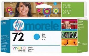 HP 72 ink cyan Vivera 130ml hind ja info | Tindiprinteri kassetid | kaup24.ee
