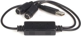 Адаптер STARTECH USB to PS2 цена и информация | Кабели для телефонов | kaup24.ee