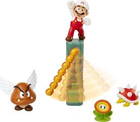 SUPER MARIO игровой набор Lava Castle Diorama цена и информация | Развивающий мелкую моторику - кинетический песок KeyCraft NV215 (80 г) детям от 3+ лет, бежевый | kaup24.ee