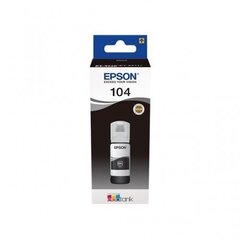 EPSON 104 EcoTank Black ink bottle (WE) цена и информация | Картриджи для струйных принтеров | kaup24.ee