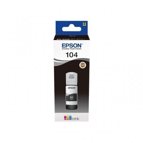 EPSON 104 EcoTank Black ink bottle (WE) цена и информация | Tindiprinteri kassetid | kaup24.ee