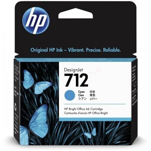 INK CARTRIDGE CYAN NO.712/29ML 3ED67A HP цена и информация | Tindiprinteri kassetid | kaup24.ee