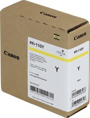 Чернильный картридж CANON PFI-110, желтый цена и информация | Картриджи для струйных принтеров | kaup24.ee