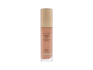 <p><b>Жидкая основа для макияжа Radiant Lift Max Factor </b>позволит вам выглядеть еще более привлекательной! Попробуйте качественные <b>100% оригинальные продукты </b><b>Max Factor</b> и позвольте лучшим профессионалам позаботиться о вашей красоте.</p><br><ul><li>Пол: <ul><li>Женщина</li><li>Унисекс</li></ul></li><li>Spf: 30</li><li>ОТДЕЛКА: Натуральный</li><li>Тип: <ul><li>Подходит для всех типов кожи</li><li>Жидкая основа для макияжа</li></ul></li><li>Характеристики: <ul><li>Увлажняющее</li><li>Хватает на долго</li></ul></li></ul> цена и информация | Пудры, базы под макияж | kaup24.ee