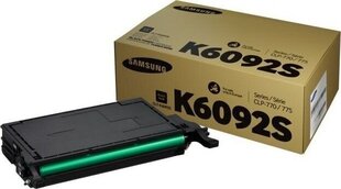 SAMSUNG CLT-K6092S Black Toner Cartridge цена и информация | Картриджи и тонеры | kaup24.ee