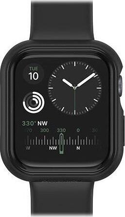 Apple Watch Series 5/4/6/SE 40MM kaitsev ümbris Otterbox EXO EDGE - BLACK hind ja info | Nutikellade ja nutivõrude tarvikud | kaup24.ee