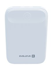 10000 mAh akupank Evelatus EPB07 - valge hind ja info | Akupangad | kaup24.ee