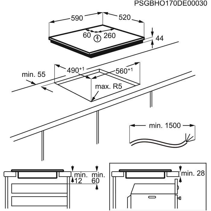 Electrolux EIS62449 hind ja info | Pliidiplaadid | kaup24.ee