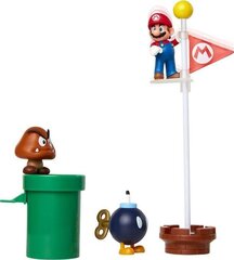 SUPER MARIO Игровой набор Acorn Plains Diorama цена и информация | Игрушки для мальчиков | kaup24.ee