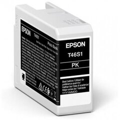 epson оригинальные чернила c13t46s100, фото черный, epson surecolor p706,sc-p700 цена и информация | Картриджи для струйных принтеров | kaup24.ee