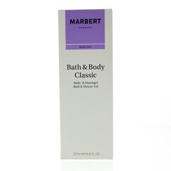 Marbert Bath & Body Classic гель для душа 200 мл цена и информация | Масла, гели для душа | kaup24.ee