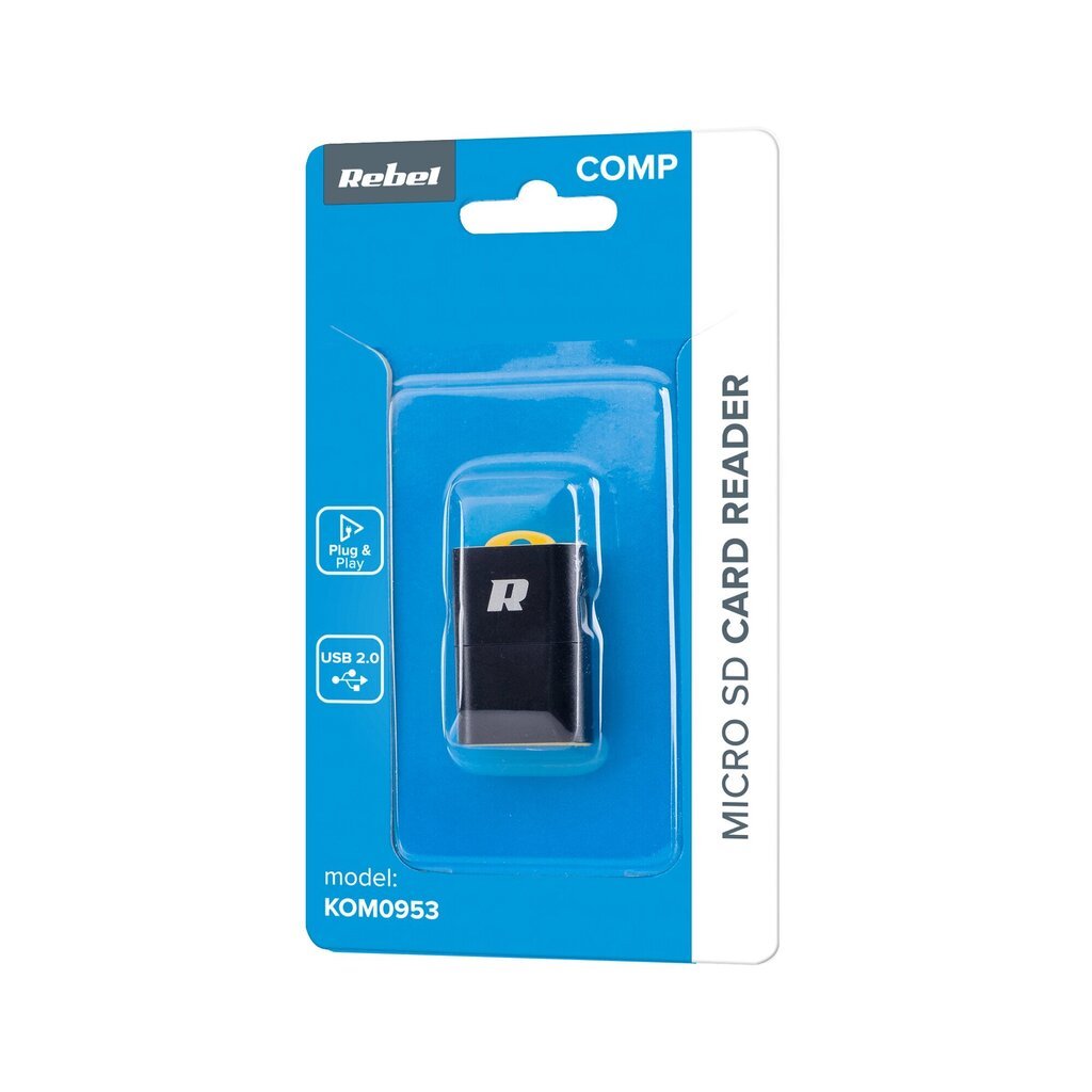 Rebel MicroSD > USB kaardilugeja hind ja info | USB jagajad, adapterid | kaup24.ee