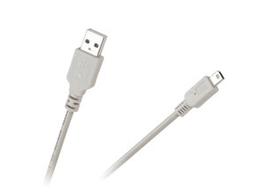 RoGer Universal Mini USB Data Cable 1m Grey hind ja info | Mobiiltelefonide kaablid | kaup24.ee