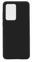 Мягкий чехол Evelatus для Samsung Galaxy S20 Ultra, с нижней частью, чёрный цена и информация | Чехлы для телефонов | kaup24.ee