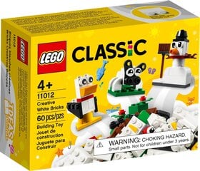 Lego Classic 11012 Белые кубики цена и информация | Конструкторы и кубики | kaup24.ee