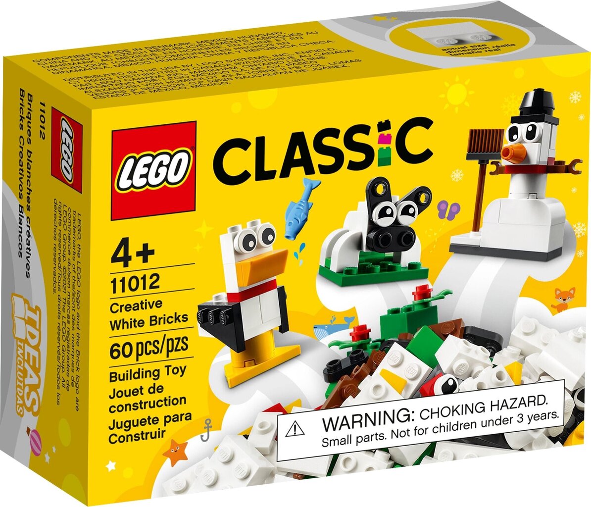 11012 LEGO® Classic Valged loovmänguklotsid hind ja info | Klotsid ja konstruktorid | kaup24.ee