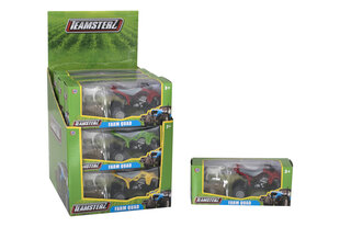 TEAMSTERZ Metallist Farmi ATV, 10,5 cm hind ja info | Poiste mänguasjad | kaup24.ee