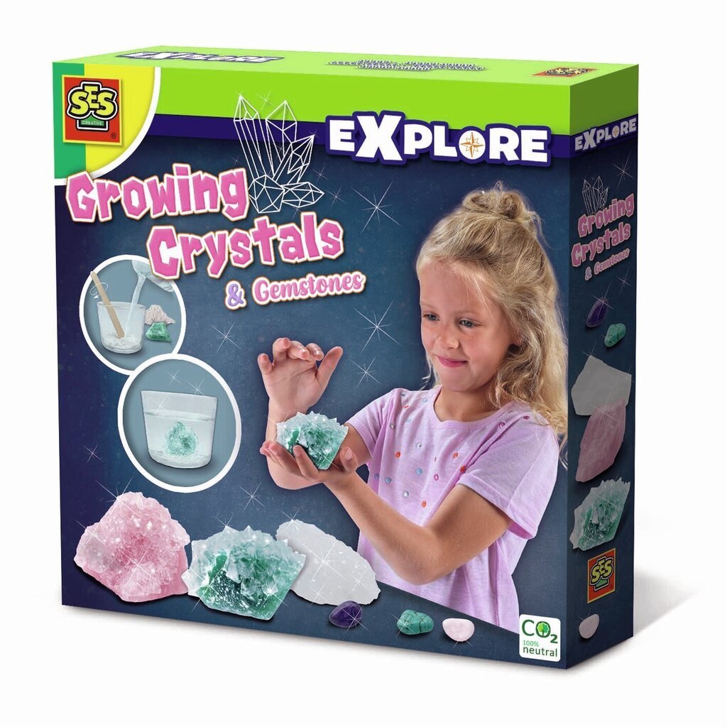 SES Kristallide kasvatamine цена и информация | Tüdrukute mänguasjad | kaup24.ee