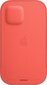 Apple iPhone 12/12 Pro nahast ümbris MagSafe Pink Citrus цена и информация | Telefoni kaaned, ümbrised | kaup24.ee