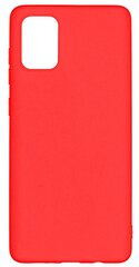 Tagakaaned Evelatus    Xiaomi    Mi 11 Soft Touch Silicone    Red hind ja info | Telefoni kaaned, ümbrised | kaup24.ee